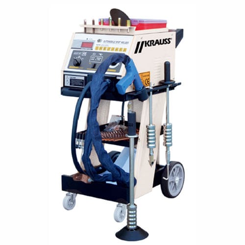 Sistema de reparación de carrocería en carro - POWERDENT S40 - KRAUSS TOOLS GmbH - con soldador