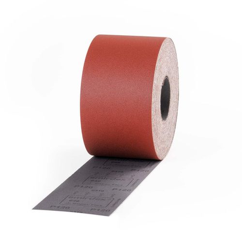 Rodillo abrasivo de óxido de aluminio - 640 J  - Smirdex SA - de algodón / resina / para madera