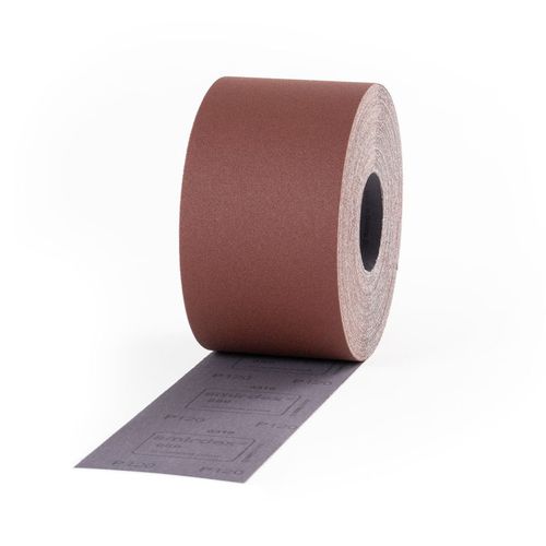 Rodillo abrasivo de óxido de aluminio - 650 J-Flex  - Smirdex SA - de algodón / resina / para madera