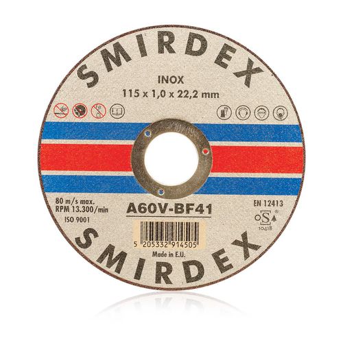 Disco de corte para metales - 914  - Smirdex SA - de acero