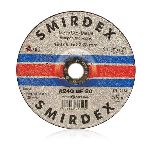 Muela de tratamiento de superficie - 913 - Smirdex SA - de botón / de metal