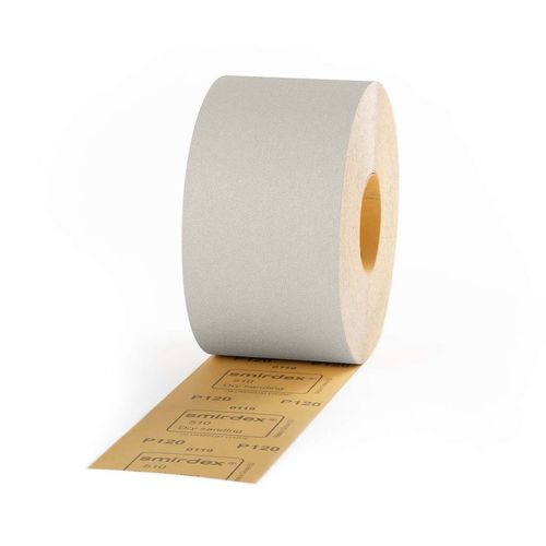 Rodillo abrasivo de óxido de aluminio - 510 - Smirdex SA - de papel / resina / para carrocería