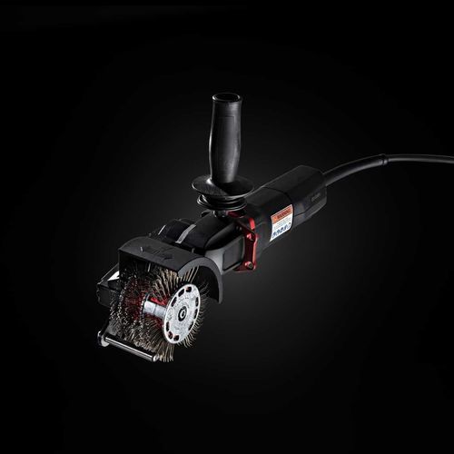 Pulidora rotativa - BRISTLE BLASTER® ELECTRIC DOUBLE - Monti-Werkzeuge GmbH, Part of Monti Group - eléctrica / de metal