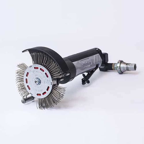 Pulidora rotativa - BRISTLE BLASTER® AXIAL - Monti-Werkzeuge GmbH, Part of Monti Group - neumática / de metal / portátil