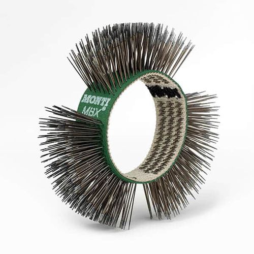 Cepillo correa - MBX® Fine Green - Monti-Werkzeuge GmbH, Part of Monti Group - de limpieza / de acero / para herramienta
