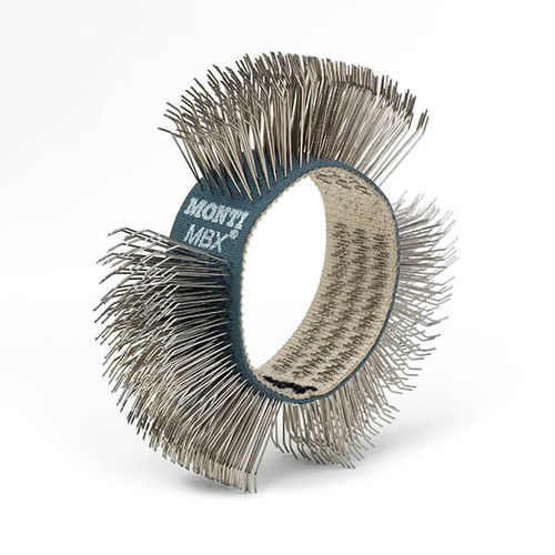 Cepillo correa - MBX® Stainless Blue Coarse - Monti-Werkzeuge GmbH, Part of Monti Group - de acabado / de tratamiento de superficie / de acero inoxidable