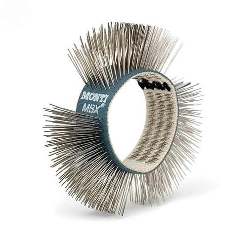 Cepillo correa - MBX® Stainless Blue Fine - Monti-Werkzeuge GmbH, Part of Monti Group - de acabado / de tratamiento de superficie / de acero inoxidable