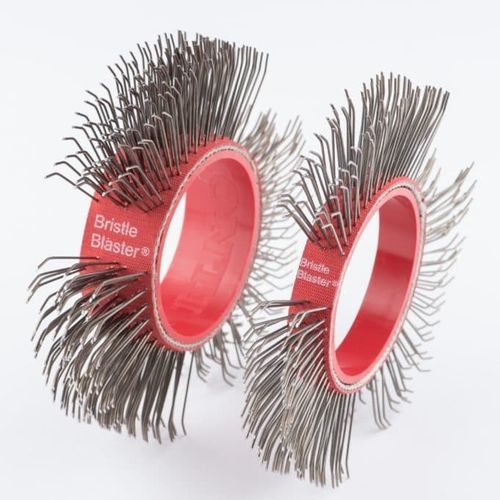 Cepillo correa - Bristle Blaster® Red - Monti-Werkzeuge GmbH, Part of Monti Group - de tratamiento de superficie / de acero / de acero inoxidable