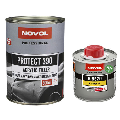 Imprimación de protección anticorrosión - PROTECT 390 - Novol Sp. z o.o. - de fibra acrílica / de poliéster