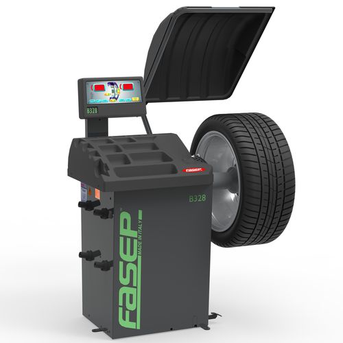 Equilibradora de ruedas para coche - B328 Cayman - FASEP 2000 SRL - para camiones / automática