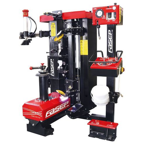 Desmontadora de neumáticos para coche - RASE.TOP.3128 - FASEP 2000 SRL - superautomática / vertical / neumática