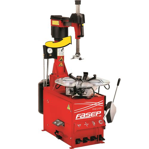 Desmontadora de neumáticos para coche - RAE.2108 - FASEP 2000 SRL - para moto / automática / vertical