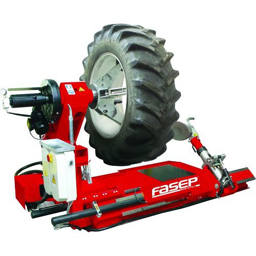 Desmontadora de neumáticos para camiones - RGU600E - FASEP 2000 SRL - para vehículo agrícola / superautomática / horizontal