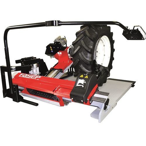 Desmontadora de neumáticos para camiones - RGU588E - FASEP 2000 SRL - para vehículo agrícola / superautomática / horizontal