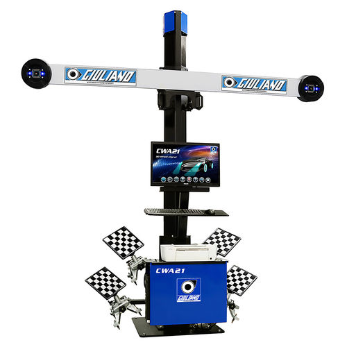 Alineadora de dirección 3D - CWA21 - GIULIANO INDUSTRIAL S.p.A. - para coche / con cámara automática