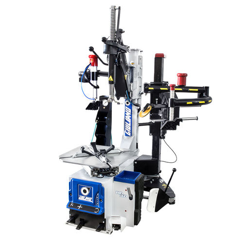 Desmontadora de neumáticos para coche - S 119 PRO DUO - GIULIANO INDUSTRIAL S.p.A. - superautomática / vertical / neumática