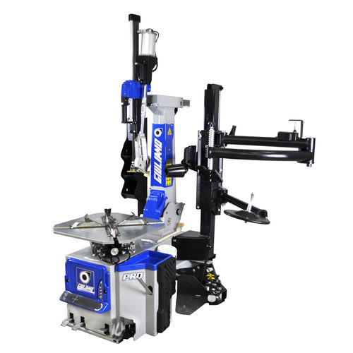Desmontadora de neumáticos para coche - S 228 PRO L-N-L - GIULIANO INDUSTRIAL S.p.A. - superautomática / vertical / neumática