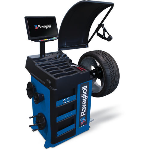 Equilibradora de ruedas para coche - GP3.150WS - Ravaglioli - automática