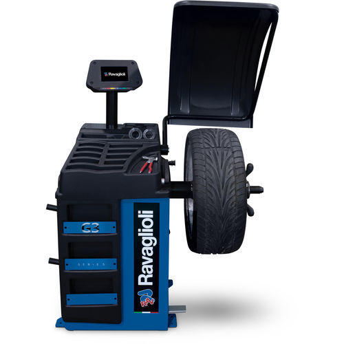 Equilibradora de ruedas para coche - GP3.128NR - Ravaglioli - automática