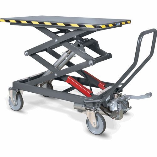 Mesa elevadora con pedal - KTE100 - Ravaglioli - hidráulica / estacionaria