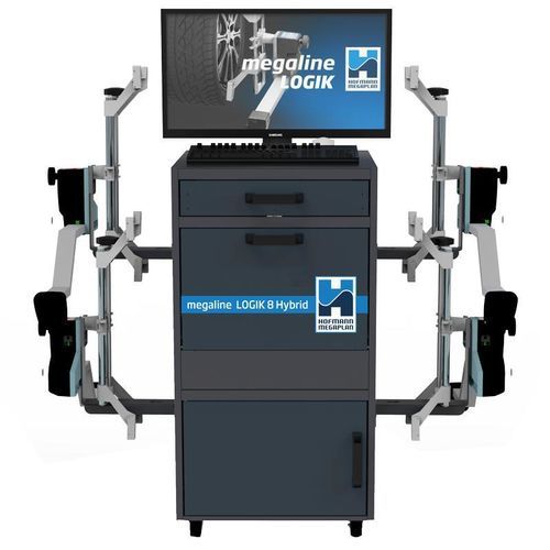 Sistema de alineación óptico - megaline Logik 8 Hybrid - Hofmann Megaplan GmbH - sin cable