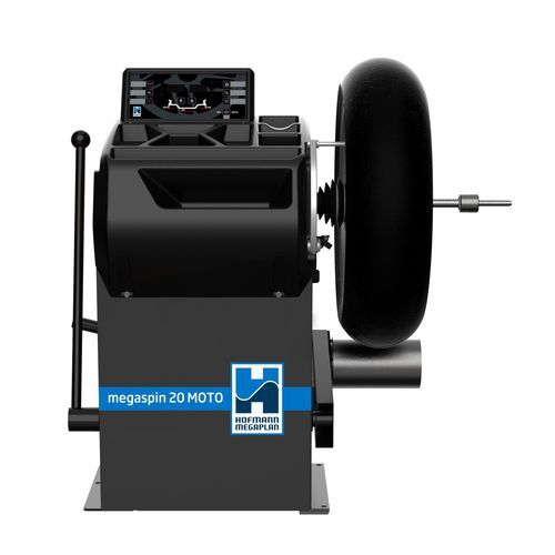 Equilibradora de ruedas para moto - megaspin 20 MOTO - Hofmann Megaplan GmbH - automática