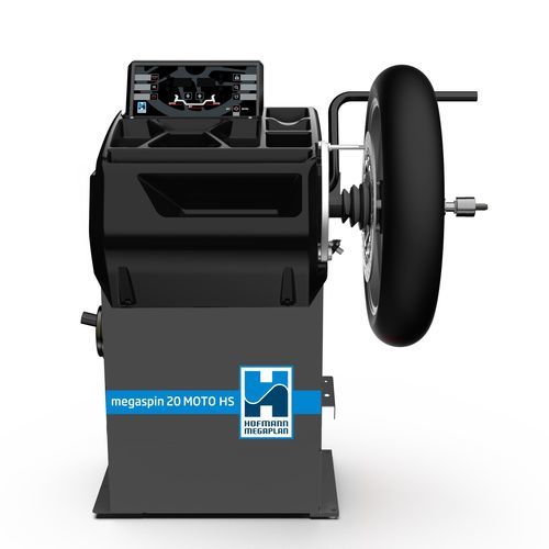 Equilibradora de ruedas para moto - megaspin 20 MOTO HS - Hofmann Megaplan GmbH - automática