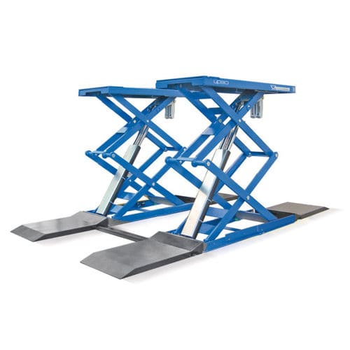 Puente elevador de doble tijera - Energy UP30-35 - HTC srl - 3,5 toneladas / 3 toneladas / electrohidráulico