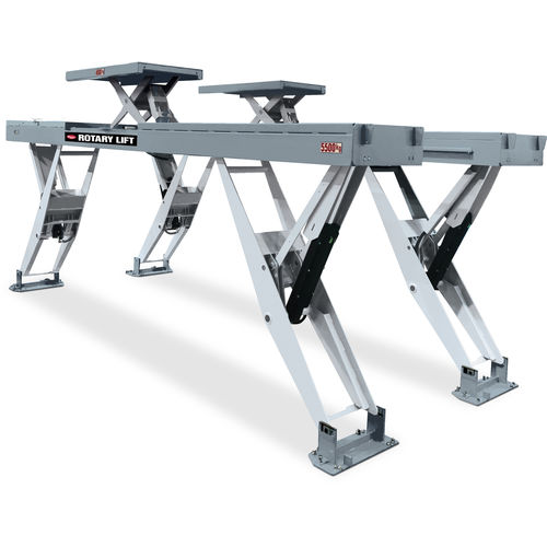 Puente elevador de tijera - V55AK54-CAT-I - BlitzRotary GmbH - electrohidráulico / para coche / 400V