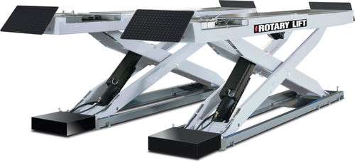 Puente elevador de tijera - M50NAT-52 - BlitzRotary GmbH - 5 toneladas / electrohidráulico / para coche