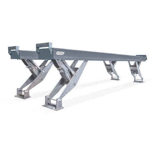 Puente elevador de tijera - HDVL series  - BlitzRotary GmbH - electrohidráulico / para coche / 400V