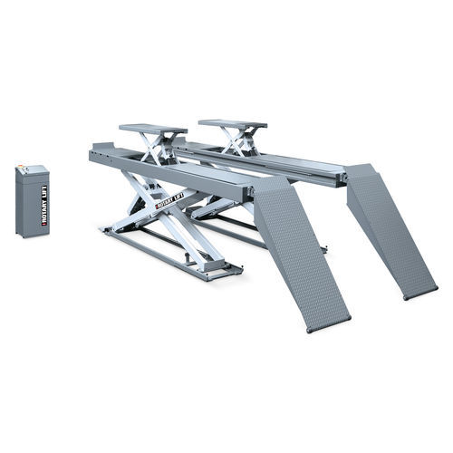 Puente elevador de tijera - S38N series - BlitzRotary GmbH - electrohidráulico / para coche / 400V
