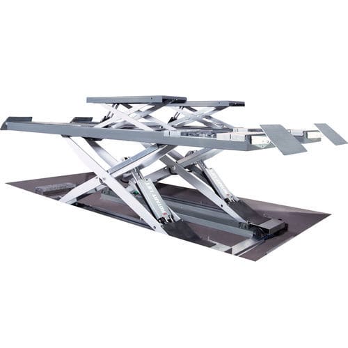 Puente elevador de tijera - S50LT series - BlitzRotary GmbH - electrohidráulico / para coche / 400V