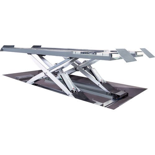 Puente elevador de tijera - S50N series - BlitzRotary GmbH - electrohidráulico / para coche / 400V