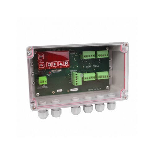 Caja de conexiones montada en superficie - JBOX-LCI - SENSY S.A. - en riel DIN / de ABS / para celda de carga