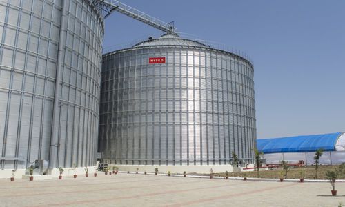 Silo con fondo plano - Mysilo - galvanizado / de escayola