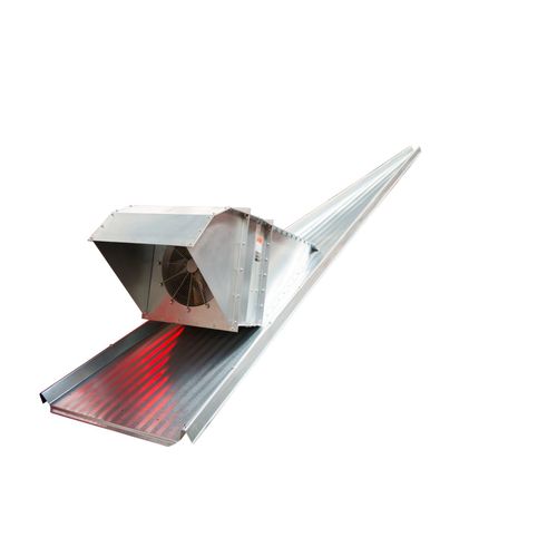 Ventilador de tejado - Mysilo - axial / de evacuación / anticorrosión