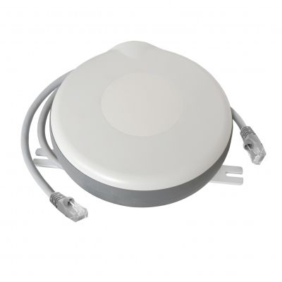 Enrollador de cables - MED-15-CAT6 - Stage ninja - retráctil / fijo / de plástico