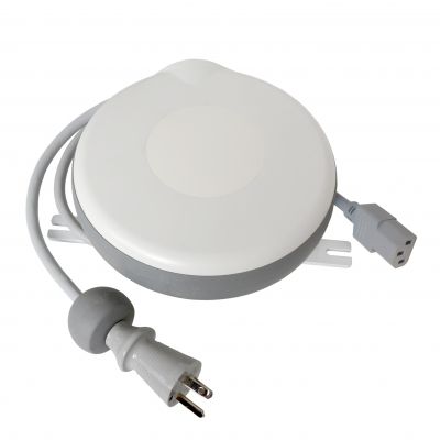 Enrollador de cables - MED-10-IEC - Stage ninja - retráctil / fijo / de plástico