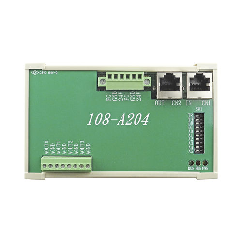 Módulo de salida esclavo - 108-A204 - Taiwan Pulse Motion - analógico / Ethernet / RS-485