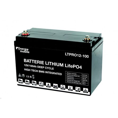 Batería LiFePO4 - LTPRO12-60BT - ABL Transfo - bloque / 12 V / M8