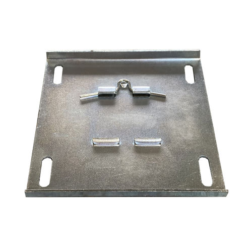 Platina de posicionamiento de acero inoxidable - EQP-PLT-TOR - ABL Transfo - aluminio