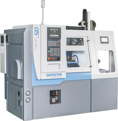 Torno CNC - Q series - Ningbo gongtie smart technology co., ltd. - horizontal / de mesa plana / para producción de piezas pequeñas