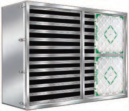 Caja de filtro de carbón activado - CH series - Airguard - para gas / de metal