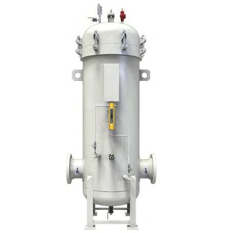 Cárter de filtro de un solo cartucho - M series - Facet International - para líquido / de acero al carbono