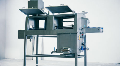 máquina de lavado por soplado de aire