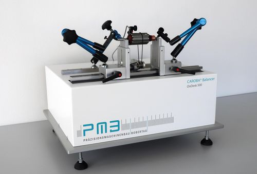 Máquina equilibradora horizontal - CAROBA®Balancer OnDesk 500 - PMB - Präzisionsmaschinenbau Bobertag GmbH - dinámico / para rotores / para eje de transmisión