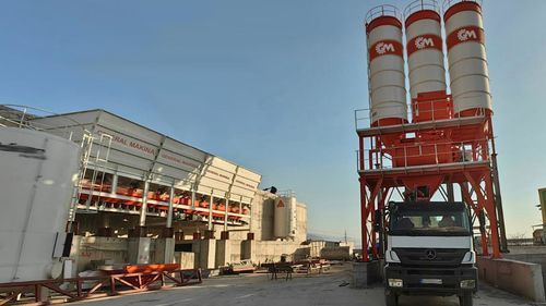 Planta de hormigón estacionaria - Diamond 60 - GENERAL MAKINA - especial / automática / de 2 ejes