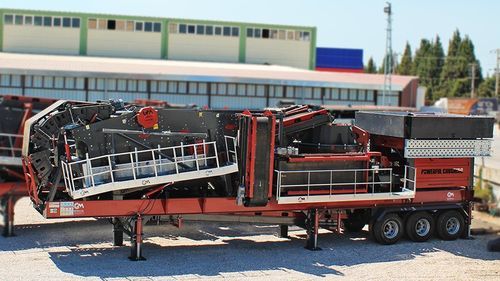Machacadora de impacto con eje vertical - GNR MVSI 900 - GENERAL MAKINA - móvil / para la producción de arena / secundaria