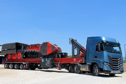 Machacadora de mandíbula - GENERAL MAKINA - móvil / compacta / por vía húmeda
